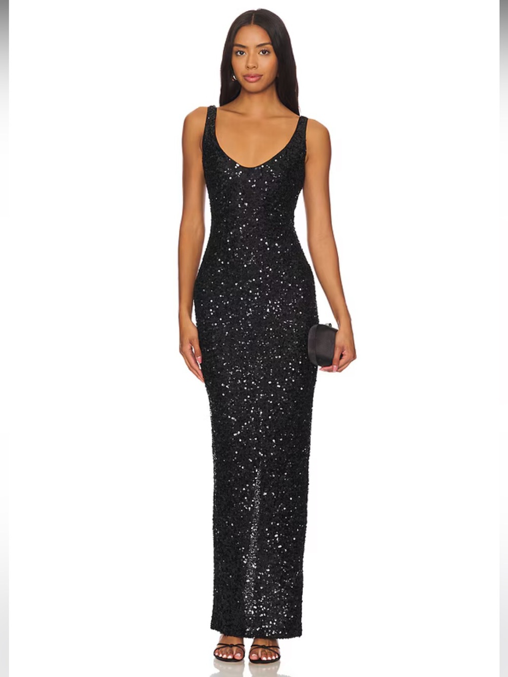 NWOT! NBD Janhvi Maxi Dress in Black